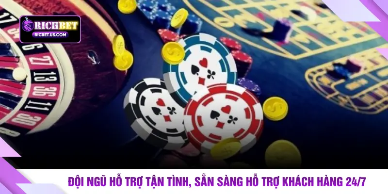 Đội ngũ hỗ trợ tận tình, sẵn sàng hỗ trợ khách hàng 24/7